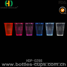 Neon-Wegwerfplastikwasser-Getränk-Plastikschale